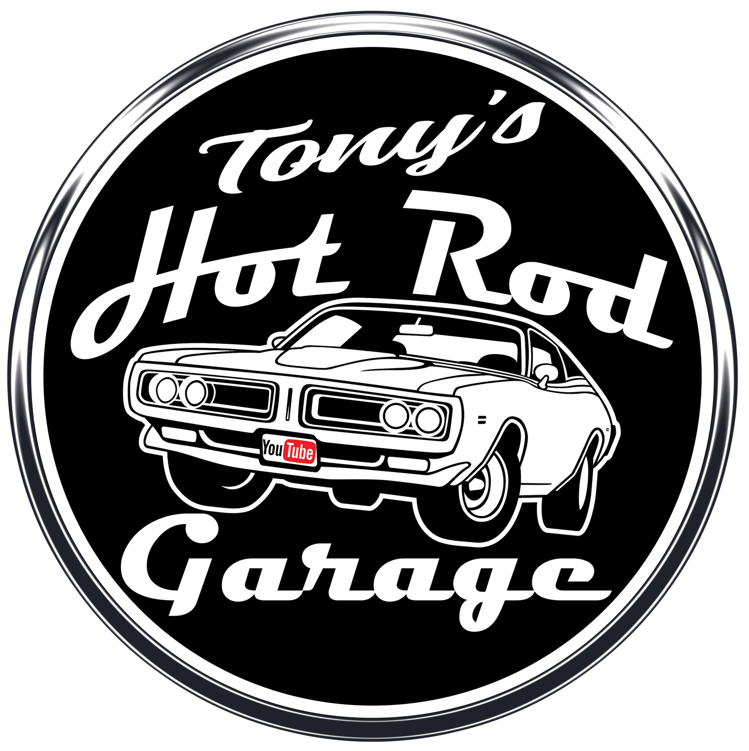 Tony's Hot Rod Garage Youtube Channel Merch