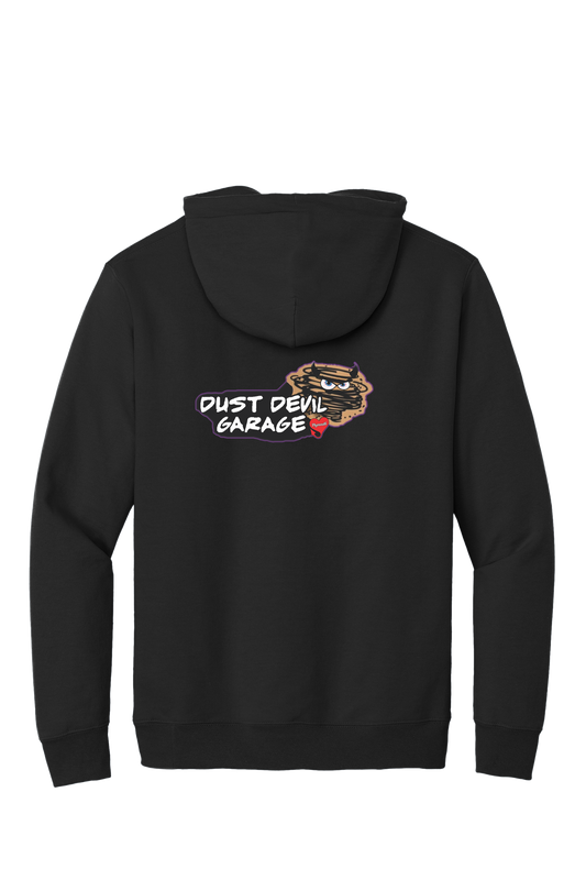 Dust Devil Garage Pullover Hooded Sweatshirt