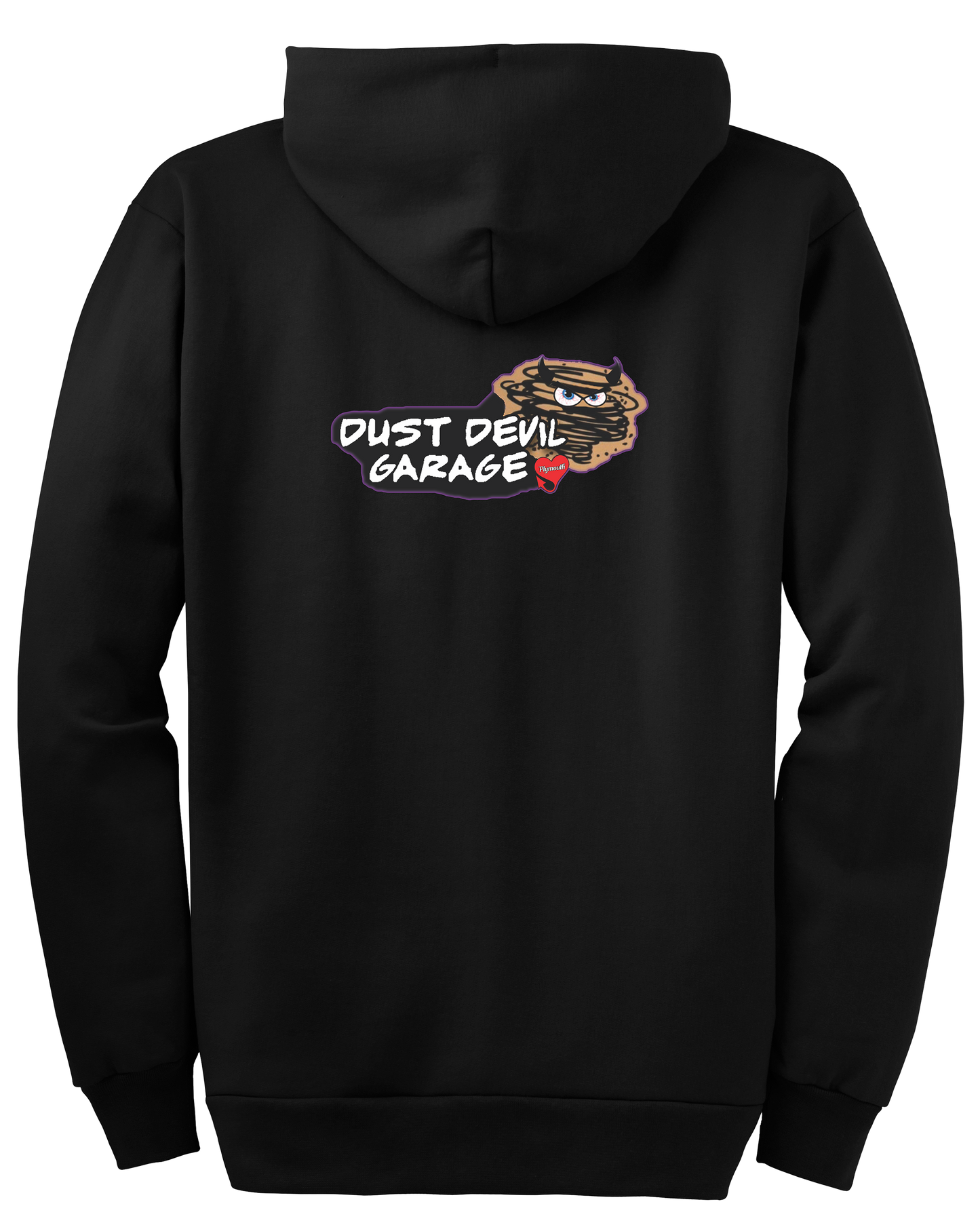 Dust Devil Garage Full-Zip Hooded Sweatshirt