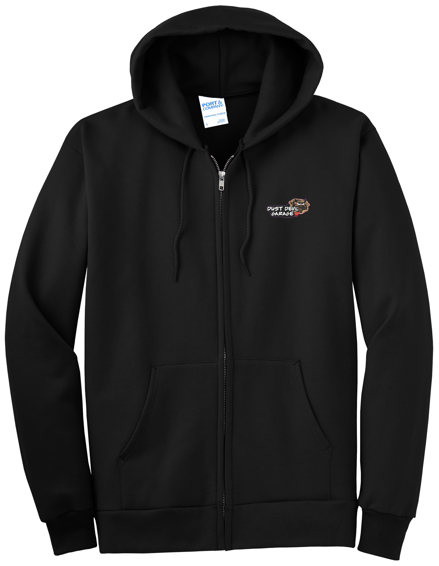 Dust Devil Garage Full-Zip Hooded Sweatshirt