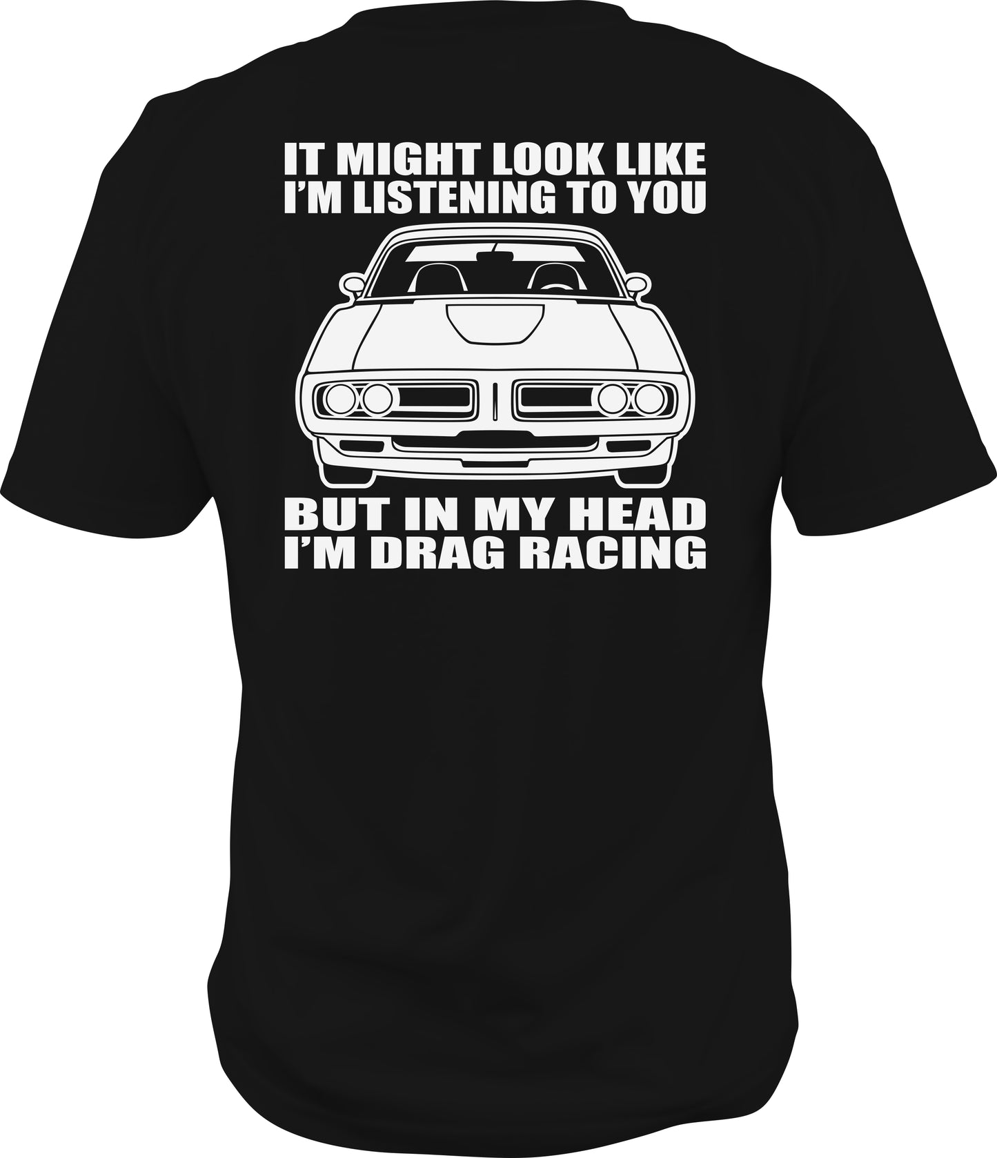 Tony's Hot Rod Garage Short Sleeve T-Shirt - It Might Look Like I'm Listening...